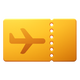 boarding pass icon