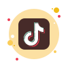 的TikTok icon