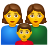 Family  Woman Woman Boy icon