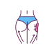 Buttocks Lift icon