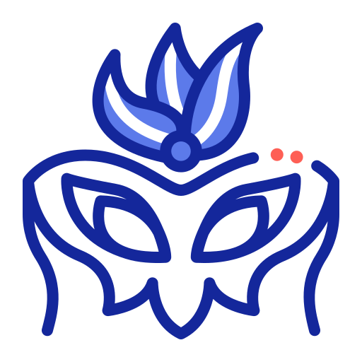 carnival mask icon