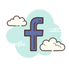 Facebook F icon