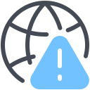 Error Globe icon