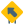 Up left way traffic sign board layout icon