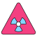 radioactive sign icon