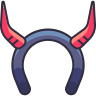 Headband satan icon