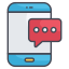 Mobile Chatting icon