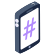 Hashtags icon