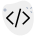 Hypertext markup language programming for web pages and application icon