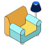 Sofa Chair icon