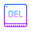 Delete Key icon