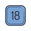 18 C icon