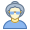 Person Old Female Skin Type 1 and 2 icon