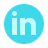 LinkedIn 圆圈 icon