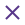 Close cross symbol for discontinued and invalid icon