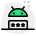 Latest Android software with password authentication layout icon