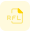 RFL file extension is most commonly associated with Reason ReFill Sound Bank files icon