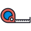 Tape measure icon