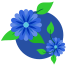 Blue Flowers icon