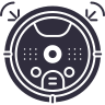 Automatic robot vacum icon