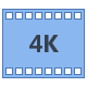 4K icon