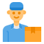 Deliveryman icon