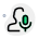 Audio played by single user on a chat messenger icon