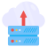 Cloud Server Uploading icon