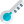 Basic thermometer with celsius and Fahrenheit scale icon