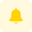 Alarm alert message bell icon sign for notification icon