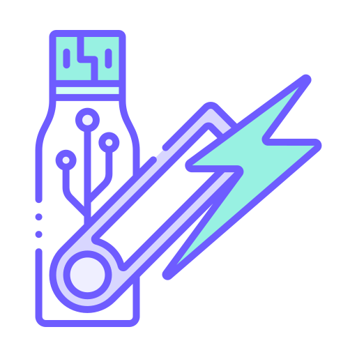 usb flash drive flash icon