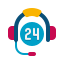 24 Hours Support icon