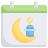 Calendar ramadan icon