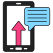 mobile chat icon