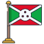 Burundi Flag icon