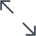 Diagonal Arrows Left icon