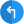 Turn left sign on a sign board icon