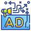 Advertising icon