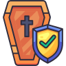 Coffin death Insurance icon