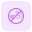 No smoking zone for the flights and other public places icon