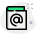 Mail contact book icon