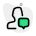 Device online messenger for chatting and texting icon