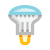 LED lamp icon