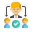 Delegate icon