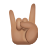 Sign Of The Horns Medium Skin Tone icon