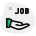 Referring or sharing job to other candidates icon