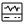 EKG or ECG machine with wave monitor layout icon