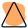 Teaching Triangle symbol for clothes white in color icon