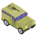 Military Jeep icon