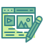 Blogging icon